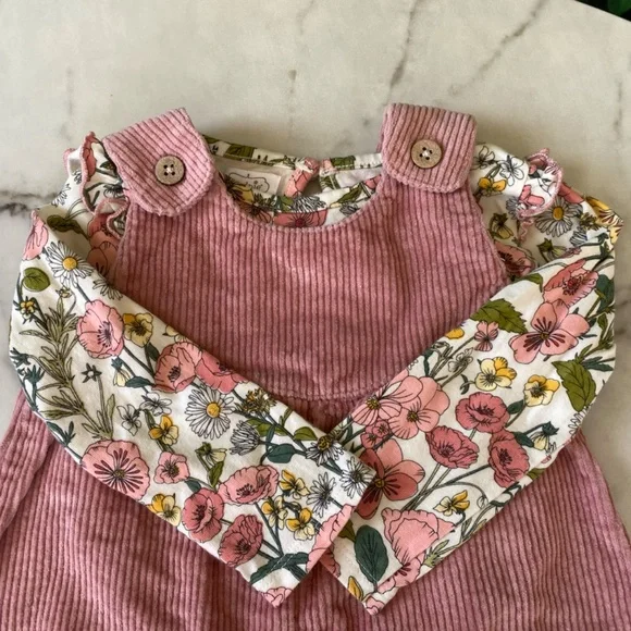 Mud Pie Corduroy Shortalls 12-18 months - Picture 5 of 6